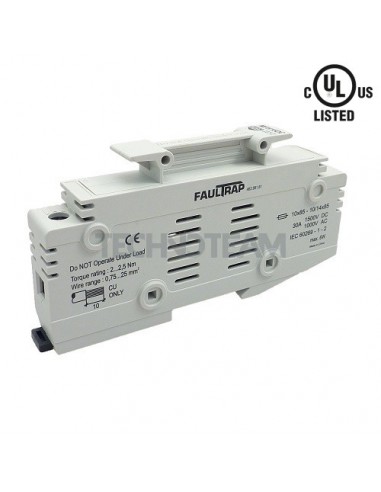 ZRDU - Portafusibile 10x85 1500VDC IEC/UL 1P