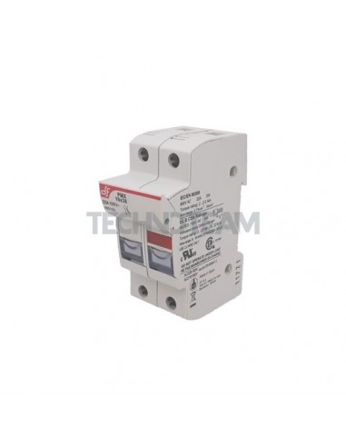 Fuse holder 10x38 690VAC/750VDC 1+N UL with light (PMX)