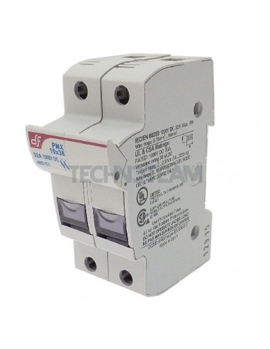 Fuse holder 10x38 1000VDC 2poles UL4248-18 (PMX)