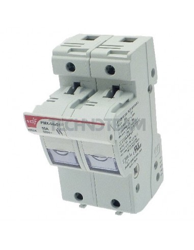 Fuse holder 14x51 690VAC 750VDC IEC 750V AC UL 2poles Fuse holder 14x51 690VAC 750VDC IEC 750V AC UL 2poles