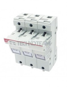 Fuse holder 14x51 690VAC 750VDC IEC 750V AC UL 3poles